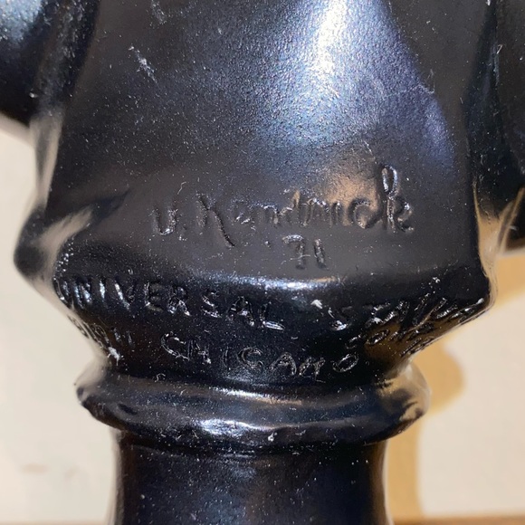 1971 Kendrick Universal Bust Statues Sax Art - Picture 4 of 4